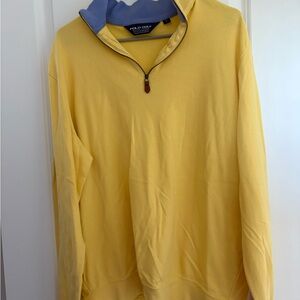 Yellow Sweater for Men - POLO Golf